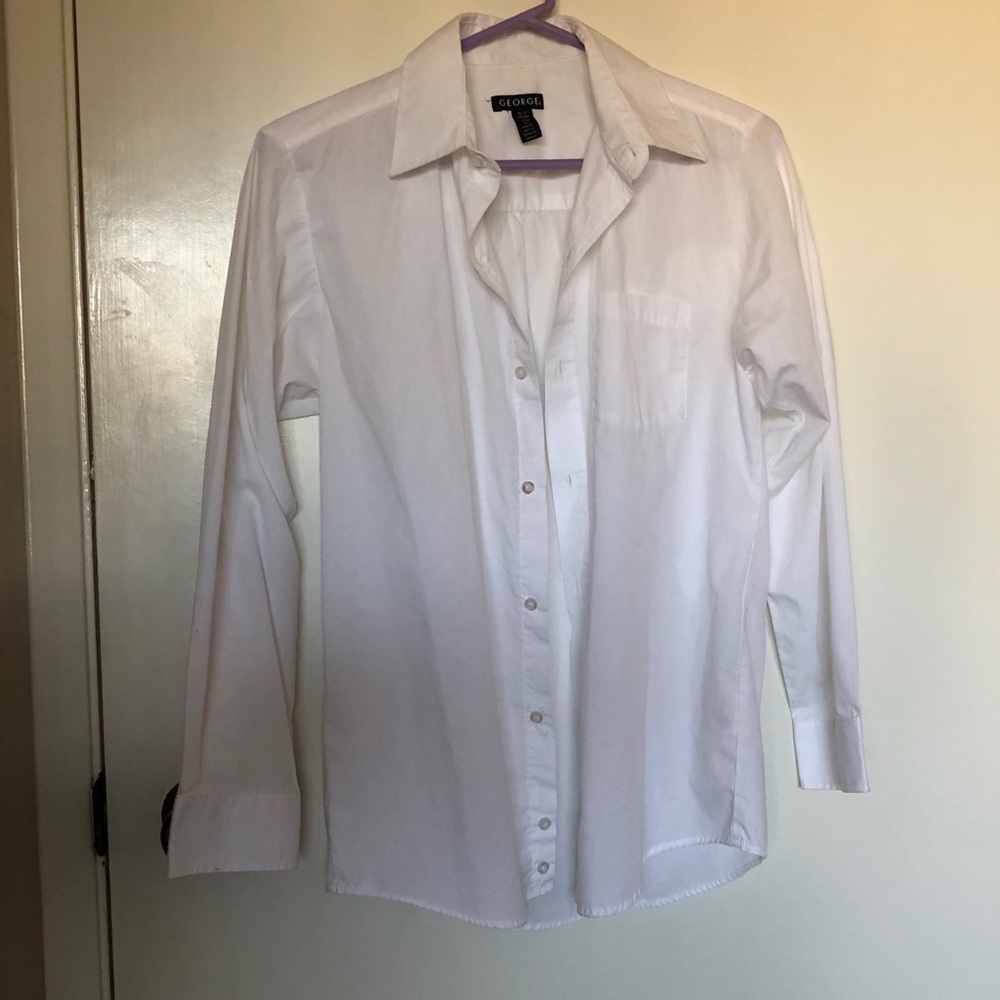collard button up shirt